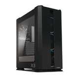 Casing Zalman  X3 Black  ATX Mid Tower Gaming