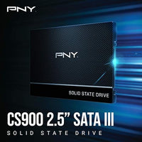 PNY CS900 500GB 3D NAND 2.5" SATA III Internal Solid State Drive (SSD)