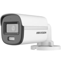 HIKVISION 2MP Smart Hybrid ColorVu Bullet with audio, 20M - DS-2CE10DF0T-LFS