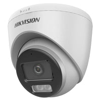 HIKVISION 2MP Smart Hybrid with ColorVu fixed turret, 40M - DS-2CE72DF0T-LFS